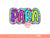 Para Bright Floral PNG, Para neon colorful Scribble doodle letters Png file, School Paraprofessional Sublimation & dtf Shirt Design Download