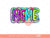 Meme Bright Floral PNG, Meme neon colorful Scribble doodle letters Png file, Mother's day Grandma Sublimation & dtf Shirt Design Download