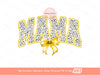 Yellow Mama Dalmatian PNG, Coquette Bow Mom Shirt Design, Wild animal print trendy Sublimation & dtf Design Digital Download