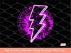 Neon Halloween Purple Tie-Dye Circle Background Sublimation PNG | Neon Lightning Bolt Halloween Background | Halloween Purple Pumpkin Ghost