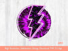 Neon Halloween Purple Tie-Dye Circle Background Sublimation PNG | Neon Lightning Bolt Halloween Background | Halloween Purple Pumpkin Ghost