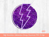 Glitter Purple Leopard Background Sublimation PNG | Neon Purple Lightning Bolt Background | Grunge Circle Purple Leopard Sublimation PNG