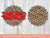 Heart Leopard Circle Background PNG Sublimation Design - 2 Frames| Cheetah Skin Print Mascot Team Blank - School Spirit Black Brush Stroke