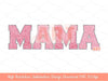 Mama Faux Chenille PNG Bundle, Happy Mothers day 2023, Custom Layered Varsity letters patches Pink, gold, silver, purple for Sublimation