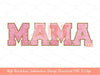 Mama Faux Chenille PNG Bundle, Happy Mothers day 2023, Custom Layered Varsity letters patches Pink, gold, silver, purple for Sublimation