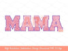 Mama Faux Chenille PNG Bundle, Happy Mothers day 2023, Custom Layered Varsity letters patches Pink, gold, silver, purple for Sublimation