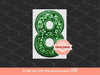 Green Faux Embroidery Sequin Numbers PNG, Original Designer Forest Tree Green Glitter Sequins Numbers Set 0-9 Clipart PNG Digital Download