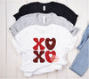 Xoxo Red Leopard Glitter PNG, Original Glam sparkle Red Cheetah print Valentines Day Png Sublimation Dtf Valentine T shirt Design Download